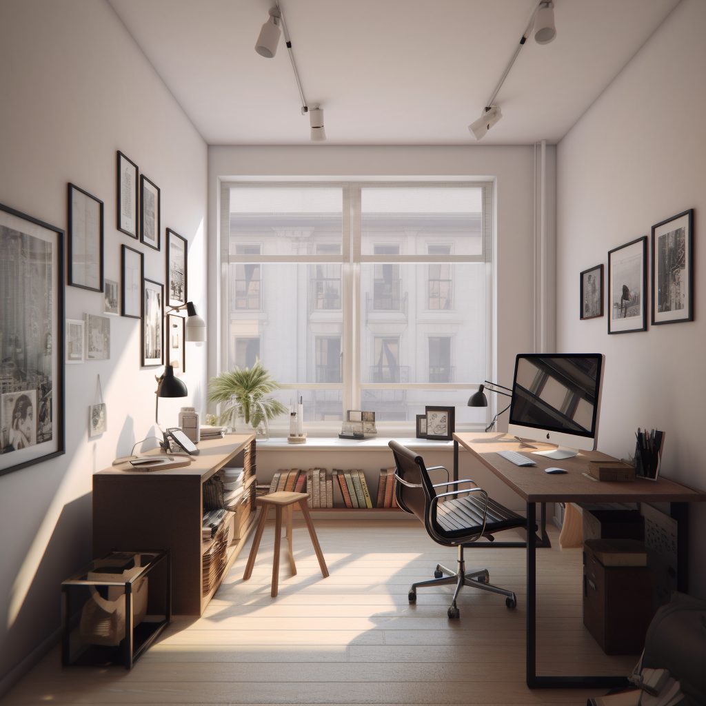 Clean living room